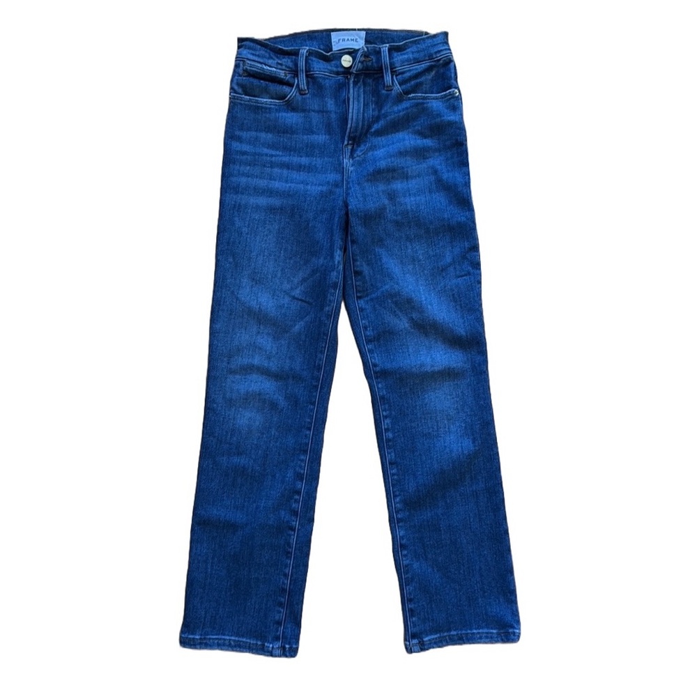 Frame Le High Straight Jeans